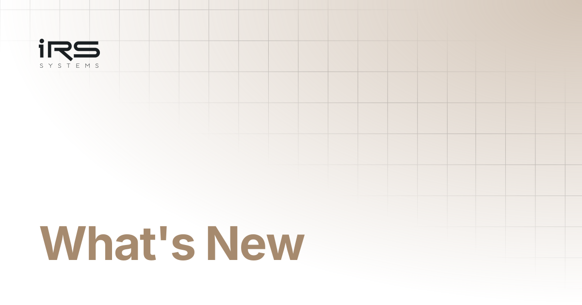 What's New | Report Analyzer | IRS DOCS